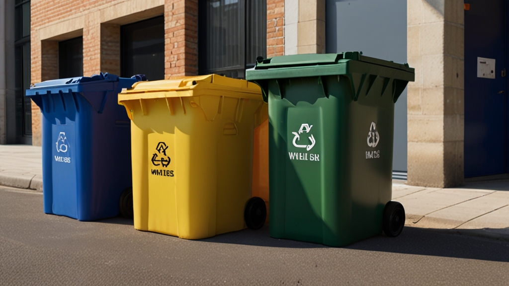 660 ltr wheelie bins for sale