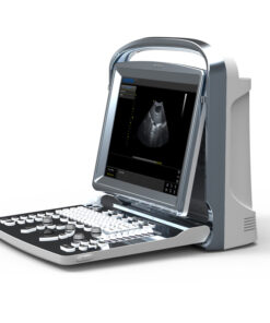 Alternative view of 120 liter white wheelie bin