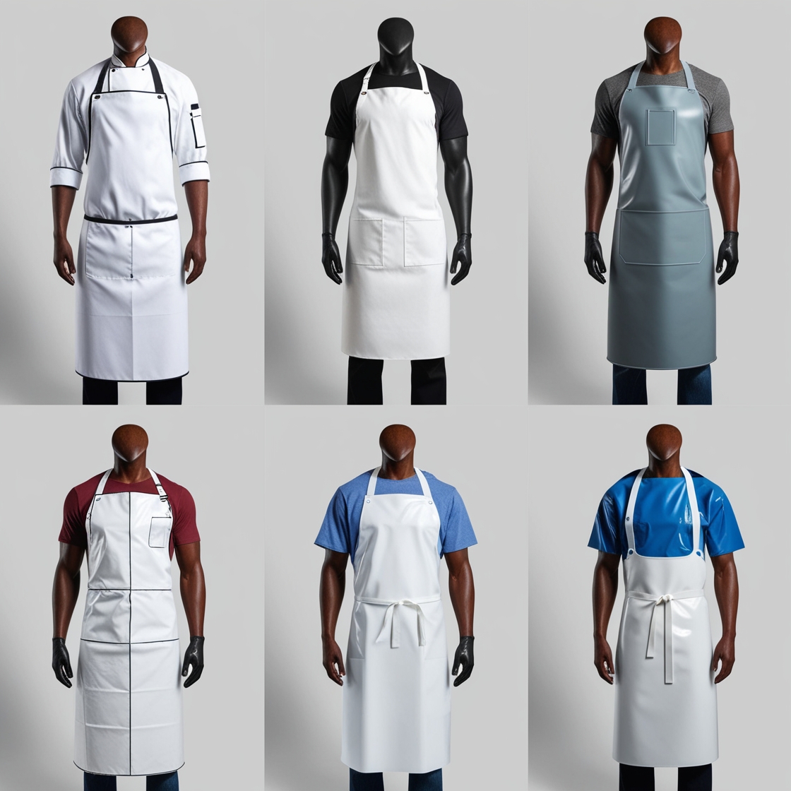 professional kitchen aprons