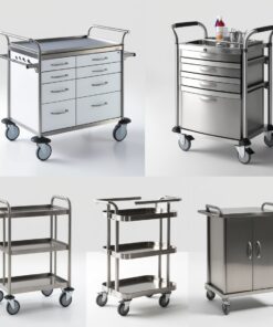 endoscope transport trolley