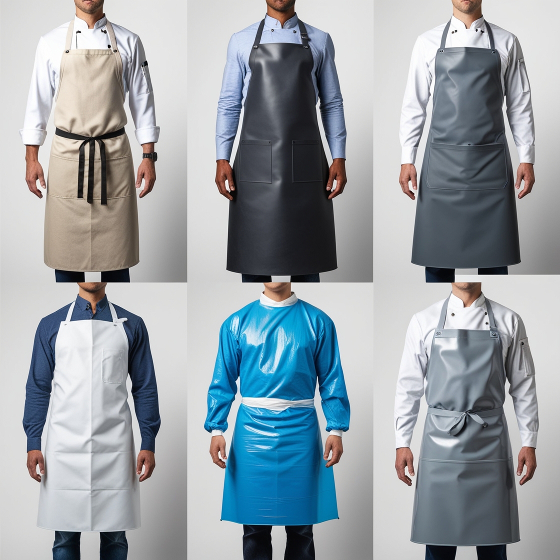 apron with chef hat