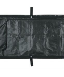 Body Bag transparent u-shape zip 160 micron - xxl