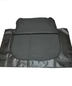 body bag with u-shape zip - supported pvc - 550 micron medium