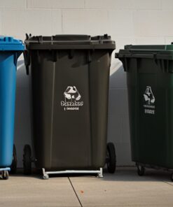 240 litre wheelie bin storage