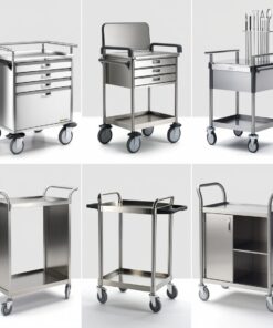 3 tier tea/food trolleys