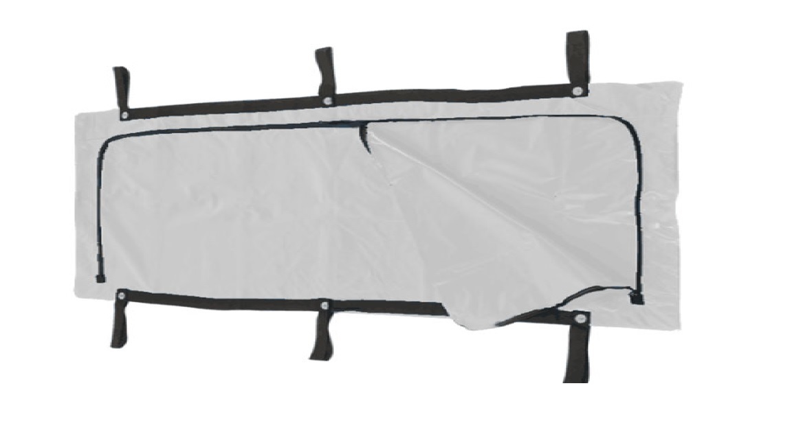 Body bag PVC 550 micron heavy duty unsupported small