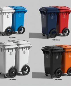 30 litre wheelie bin