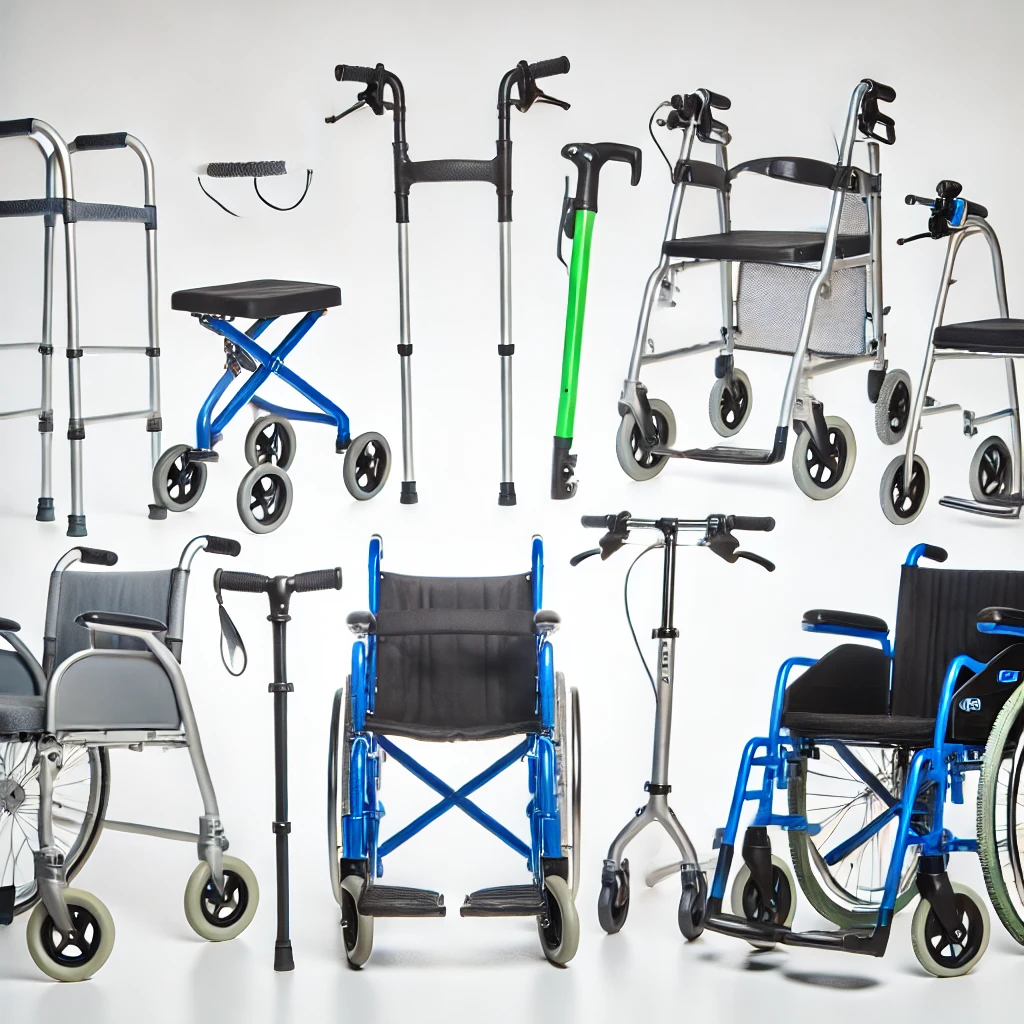 Walking Frame – Rollator Front Wheels Folding