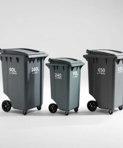 360 l wheeled bin