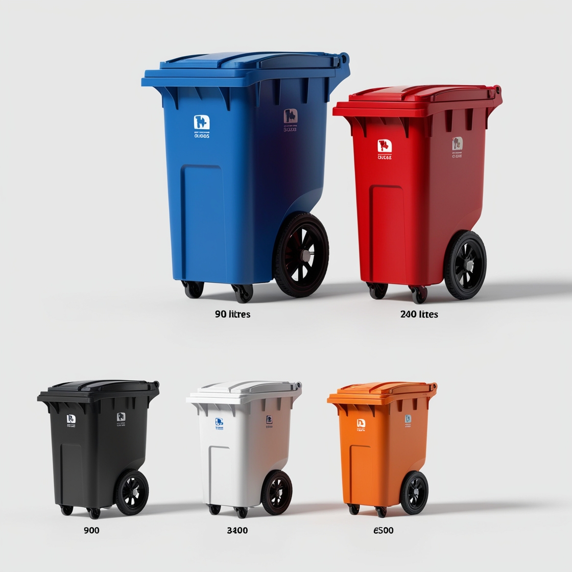 360l waste bin