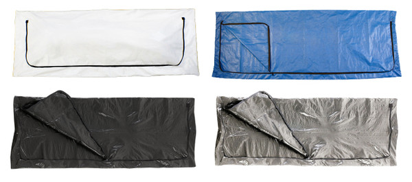 Heavy Duty LDPE mortuary body bag 150 Micron Heavy Duty plastic