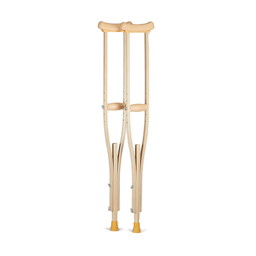 FS935M Wooden Crutches
