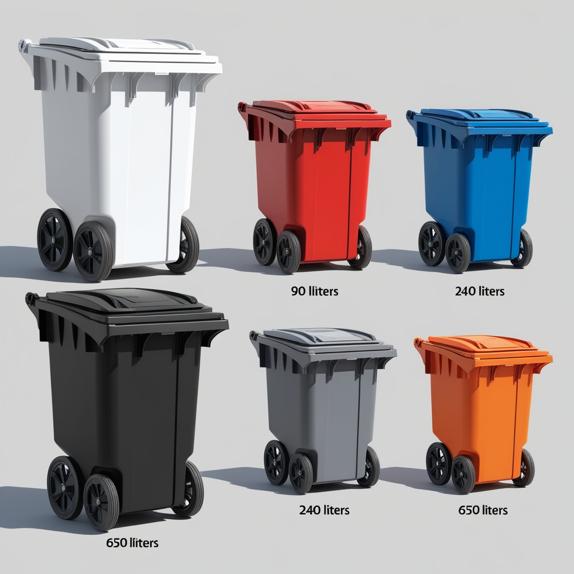 660l refuse bin