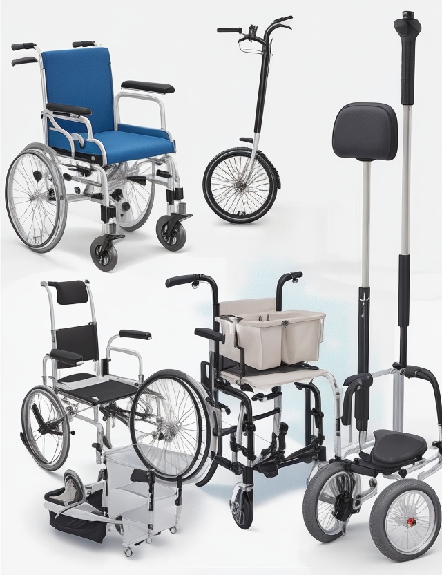 Standard Detachable Wheelchair 16"-41cm