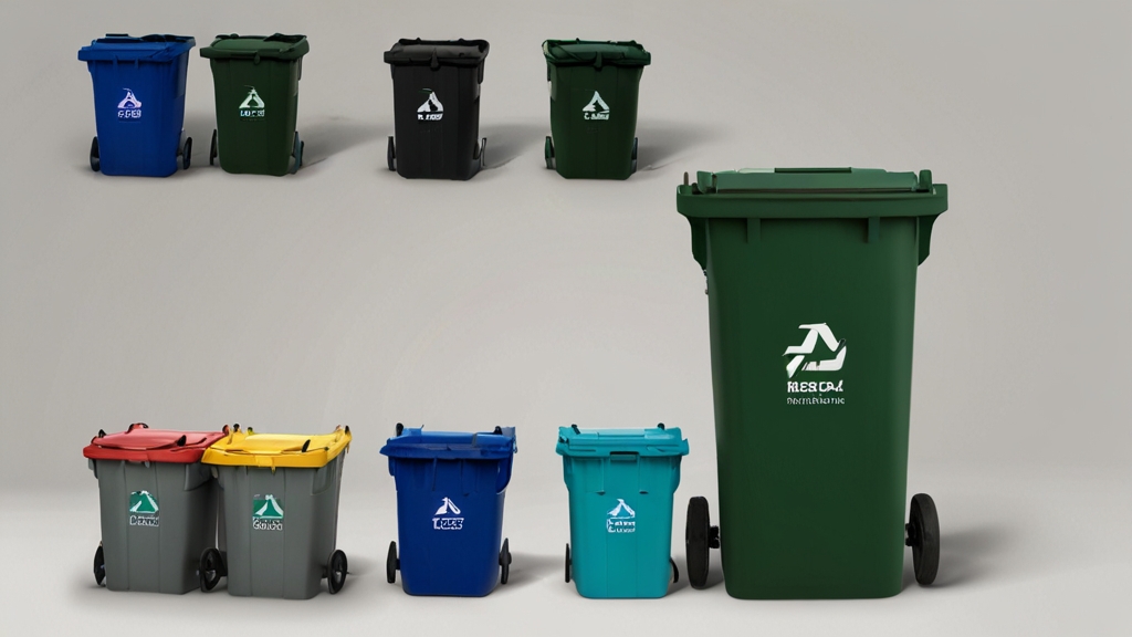 240l grey wheelie bin