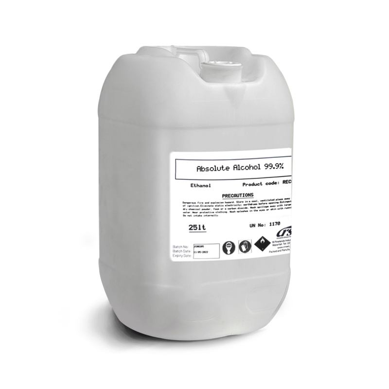 Ethanol Absolute Alcohol, Denatured, 99.9%, 25L