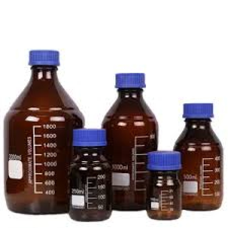 Reagent Bottles Amber Glass