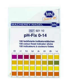 pH Fix Test Strips 0-14 100/Box