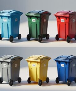 Small 80L Wheelie Bin