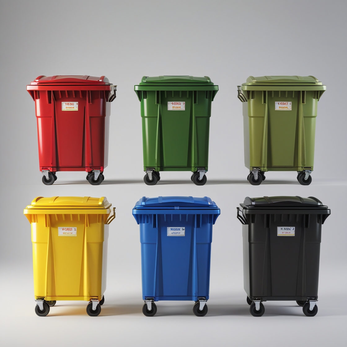 140L Wheelie Bin - Durable Waste Management Bin - Image 7