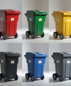 Commercial Wheelie Bin - Durable Waste Management Bin