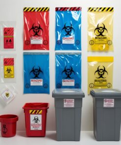 Blue Pharmaceutical 'Doop' Bin for Non-Sharps - 22L
