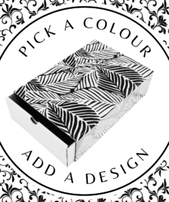 Design Match-box (L) – White Kraft 350 x 240 x 90mm