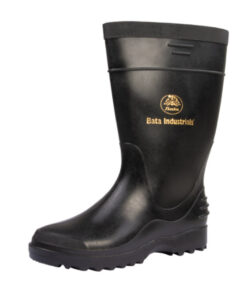 Bata Elegant Ladies Gumboot Blk Size 4