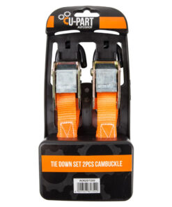 U-Part Tie Down Set Cambuckle 2 Pce