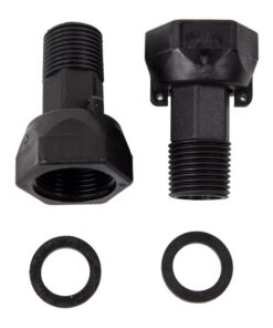 Water Meter Tail Pce Set 15Mm + Nut & Washer (Pl)