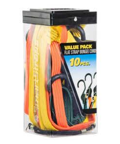 Bungee Straps Flat Assortment 10Pc