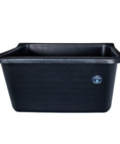 Wash Trough Single Bowl Pvc Black Incl Bracket