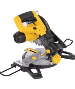 Mitre Saw 1500W 210Mm Blade With Dust Bag, Laser And Adjustable Clamps