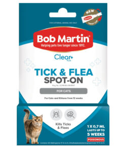 Bob Martin Pet Tick & Flea Cat Spot 0.7Ml