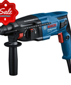 Bosch Professional 720W Rotary Hammer Gbh 220 + 5 Pc Ruwag Sds Industrial Dill Bit Set