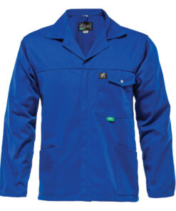 Bova Overall Jacket R/Blue 65/35 Polycotto Size 42