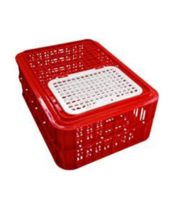 Poltek Crate Classic Live Bird Cage Red 10 Birds