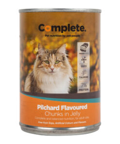 Alternative view of Complete Cat Food Tin Pilchard Chunks 385G