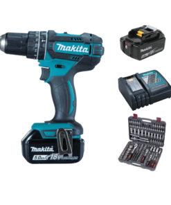 Makita Dhp482Zj Impact Drill 62Nm 204Pc Combo Special