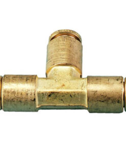 Orbit Tee Slip Lok Brass
