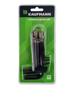 Kaufmann Allen Key Set 10 Pcs 1.5-10Mm