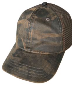 Kiddies Oil Skin Trucker Cap