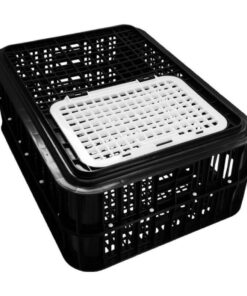 Poltek Crate Classic Live Bird Cage Black 10 Birds